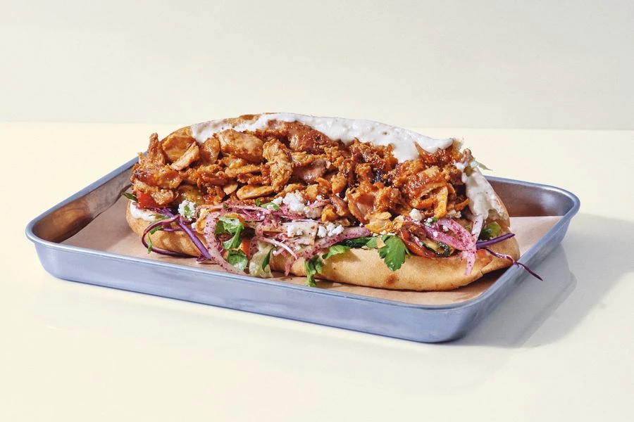 Le Parsley Original — Kebab berliner légumes grillés feta Paris halal